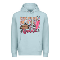Blue Mist essentials of a baddie Premium Hoodie - MaliasSmallBusiness