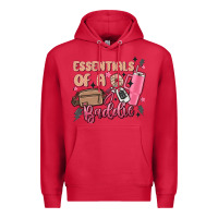 Cardinal essentials of a baddie Premium Hoodie - MaliasSmallBusiness