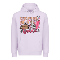 Lilac essentials of a baddie Premium Hoodie - MaliasSmallBusiness