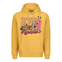 Mustard essentials of a baddie Premium Hoodie - MaliasSmallBusiness