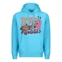 Ocean Blue essentials of a baddie Premium Hoodie - MaliasSmallBusiness
