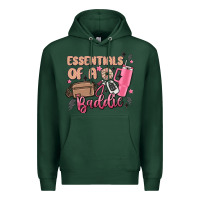 Sports Green essentials of a baddie Premium Hoodie - MaliasSmallBusiness