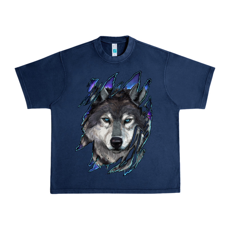 Wolf Scratch Mark Urban Heavy Tee by RanaPortraitStore | Teevron