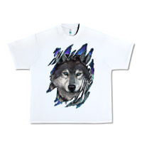 White wolf scratch mark Urban Heavy Tee - RanaPortraitStore