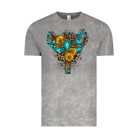 Cloud Rock gemstone cross Vintage Tee - Zillion Design Studio