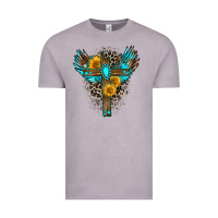 Vintage Zinc gemstone cross Vintage Tee - Zillion Design Studio