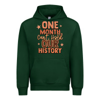 Forest Green one month can't hold our history Urban Hoodie - LillyAllenDesigns