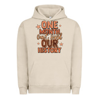 Pigment French Oak one month can't hold our history Urban Hoodie - LillyAllenDesigns