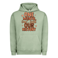 Pigment Oil Green one month can't hold our history Urban Hoodie - LillyAllenDesigns