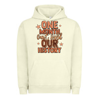 Pigment Pistachio one month can't hold our history Urban Hoodie - LillyAllenDesigns