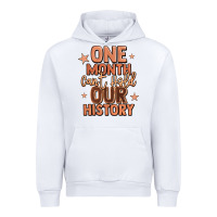 White one month can't hold our history Urban Hoodie - LillyAllenDesigns