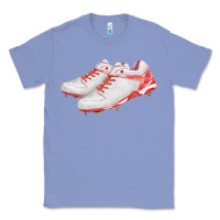 Colony Blue red cleats fa element Classic Tee - FaDigitalArtStudio