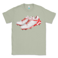 Matcha red cleats fa element Classic Tee - FaDigitalArtStudio