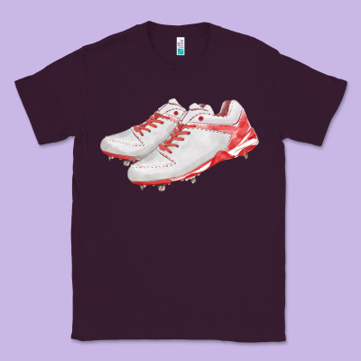 Red Cleats Fa Element Classic Tee Designed By Fadigitalartstudio
