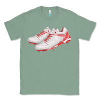 Sage red cleats fa element Classic Tee - FaDigitalArtStudio