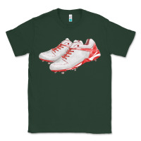 Sports Green red cleats fa element Classic Tee - FaDigitalArtStudio