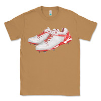 Toasted Coconut red cleats fa element Classic Tee - FaDigitalArtStudio