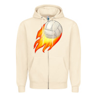 Sandshell volleyball Zipper Hoodie - JahusDesignShop