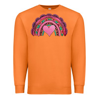 Carrot valentines day pink gemstones rainbow Premium Sweatshirt - Jasminsmagicworld