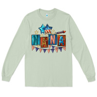 Matcha American Nana 4th of july Long Sleeve Tee - CowGirlArtShop