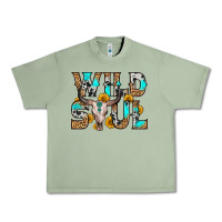 Oil Green wild soul Urban Heavy Tee - Zillion Design Studio