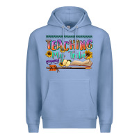 Colony Blue teaching my tribe Premium Hoodie - NancyCooperArtShop