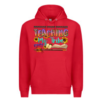 Red teaching my tribe Premium Hoodie - NancyCooperArtShop