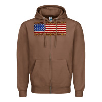 Chestnut usa flag leopard Zipper Hoodie - JahusDesignShop