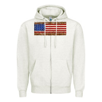 Oatmeal Heather usa flag leopard Zipper Hoodie - JahusDesignShop