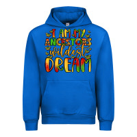 Cobalt i am my ancestors wildest dream Urban Hoodie - LillyAllenDesigns