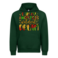 Forest Green i am my ancestors wildest dream Urban Hoodie - LillyAllenDesigns