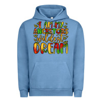 Pigment Pebble Blue i am my ancestors wildest dream Urban Hoodie - LillyAllenDesigns