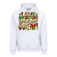 White i am my ancestors wildest dream Urban Hoodie - LillyAllenDesigns