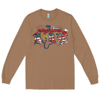 Toasted Coconut American Nurse 4th of July Long Sleeve Tee - CowGirlArtShop