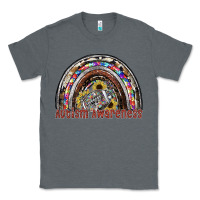 Charcoal Heather autism avareness football Classic Tee - SublimationCraftShop