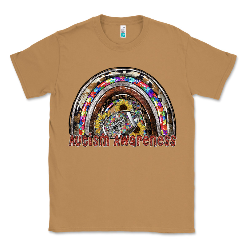 Autism Avareness Football Classic Tee by SublimationCraftShop | Teevron