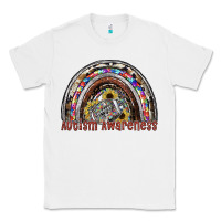 White autism avareness football Classic Tee - SublimationCraftShop