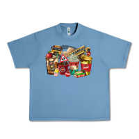 Pebble Blue school bus driver coffee cups Urban Heavy Tee - texasbilliewilder