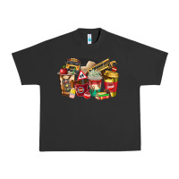 Pigment Black school bus driver coffee cups Urban Heavy Tee - texasbilliewilder