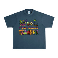 Midnight Navy one spook tacular teacher Urban Heavy Tee - BarkalooDesign
