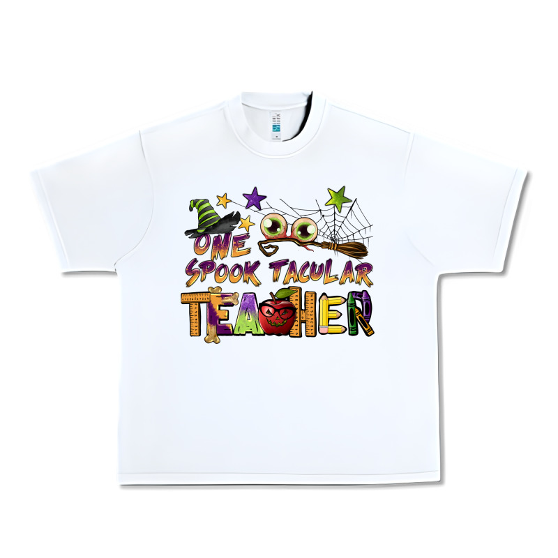 One Spook Tacular Teacher Urban Heavy Tee by BarkalooDesign | Teevron