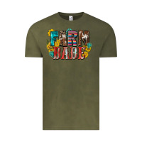 Vintage Olive farm babe Vintage Tee - Zillion Design Studio