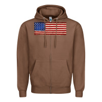 Chestnut usa flag Zipper Hoodie - JahusDesignShop