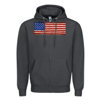 Smoke usa flag Zipper Hoodie - JahusDesignShop