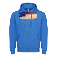 True Royal usa flag Zipper Hoodie - JahusDesignShop