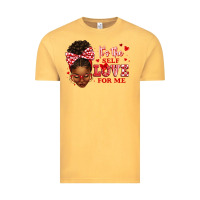 Vintage Mustard sorority colors red and white it's the self love f Vintage Tee - texasbilliewilder