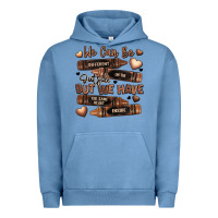 Pigment Pebble Blue we can be different on the outside but we have the Urban Hoodie - LillyAllenDesigns