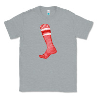 Heather Grey red sock fa element Classic Tee - FaDigitalArtStudio