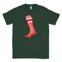Sports Green red sock fa element Classic Tee - FaDigitalArtStudio