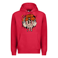 Cardinal basketball game day Premium Hoodie - MaliasSmallBusiness